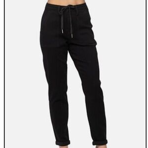 Judy Blue Black Stretch High-Rise joggers